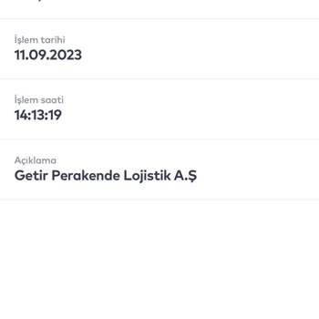 Getir İstanbulkart Para İadesi