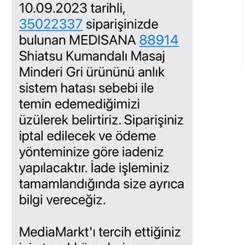 Media Markt Stokta Bulunmayan Ürününü Siteye Koyması
