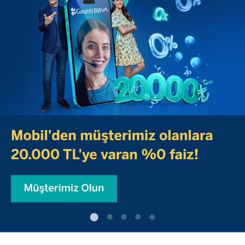Garanti BBVA Mobilden Üye Olamama