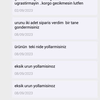 N11 Eksik Sipariş Muhatap Yok