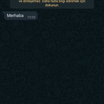 WhatsApp Bilinmeyen Numaradan Mesaj