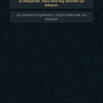 WhatsApp Bilinmeyen Numaradan Mesaj