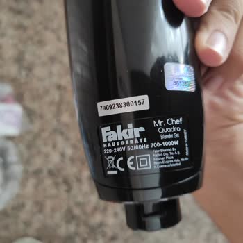 Fakir Blender Seti Bozuldu