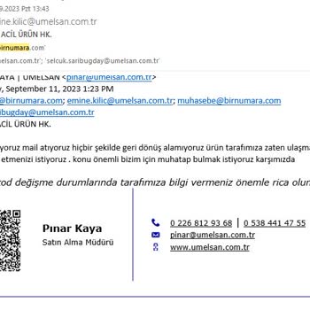 Birnumara.com Ürün İade Parası