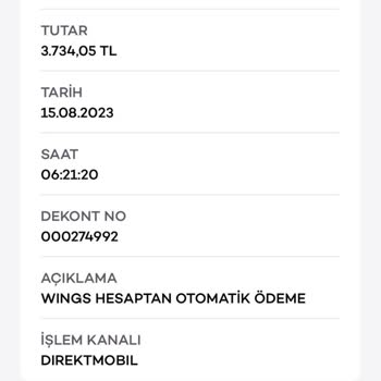 Akbank Ödemesi Yapılmış Kredi Kartı İçin Hesaptan İzinsiz Para Çekiyor