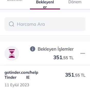Tinder Abonelik İptalini İstiyorum Haberim Olmadan Çekim Yapmış