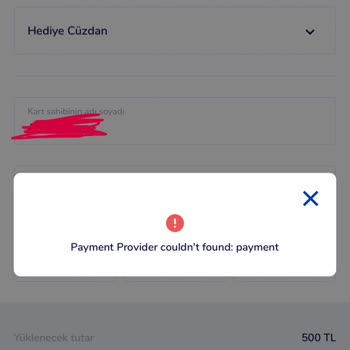 Momento Karta Bakiye Yüklemesi Yapamıyorum!