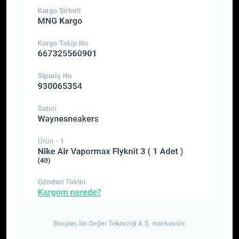 Shopier Wayne Numara Hatası