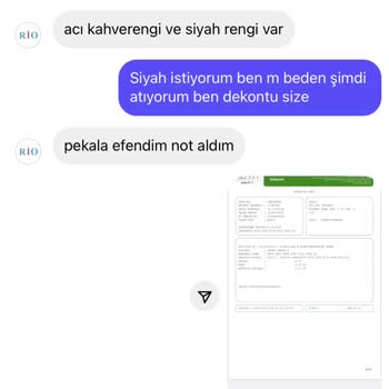 Rio Butik Siparişimde Sorunlar Yaşıyorum