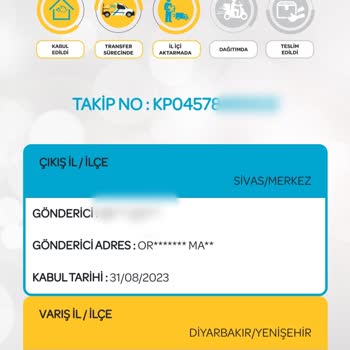 PTT Kargo'ya Verilen Kargom Hala Ulaşmadı