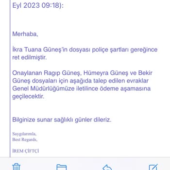 Jolly Tur Sigorta Mağduriyeti Geri Ödeme Problemi