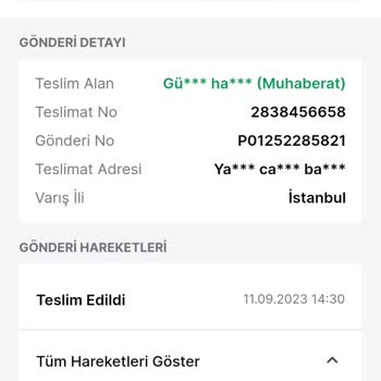 Trendyol Express Siparişim Elime Ulaşmadığı Halde Teslim Edildi Gözüküyor