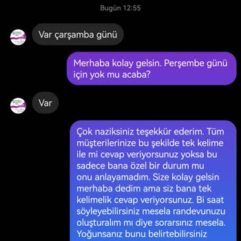 İstanbul Beauty Milas Milas İstanbul Beuty Müşteriye Karşı Çok Kabalar