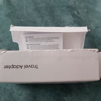 A101 Islak Ve Parçalanmış Kutuyla Gelen Elekronik Ürün