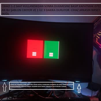 Samsung G7 Monitör Ekran Arızaları