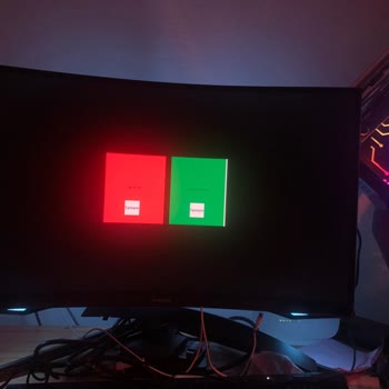 Samsung G7 Monitör Ekran Arızaları