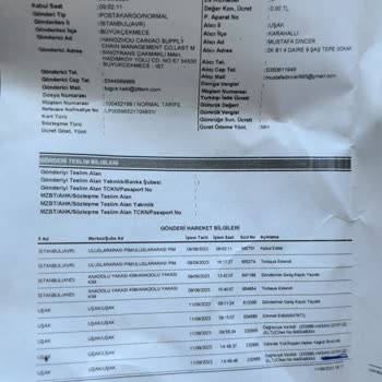 PTT Kargo Kargocu Hatası Ve Yanlış Şube Teslimatı