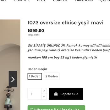 Elfidamoda Hatalı Ürün Göndermesine Rağmen Ücretimi İade Etmiyor