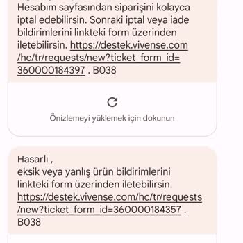 Vivense Müşteri Hizmetleri Bağlanama