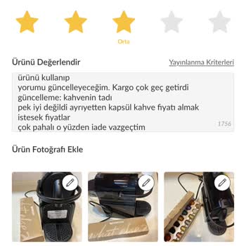 Trendyol İade Ürün Kabul Etmiyor