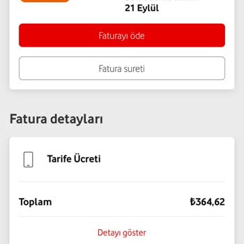 Vodafone Tarife Ücreti Ve Mobil Ödeme
