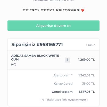 Shopier Sneakers Online Ayakkabı İadesi