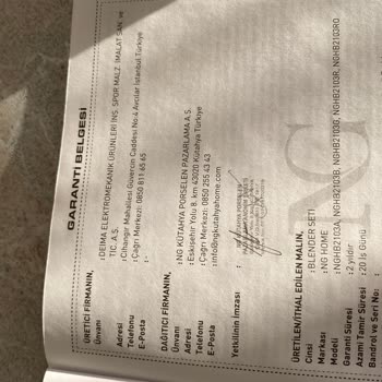 NG Home Ng Kütahya Porselen Blender Seti İki Kullanımda Bozuldu!