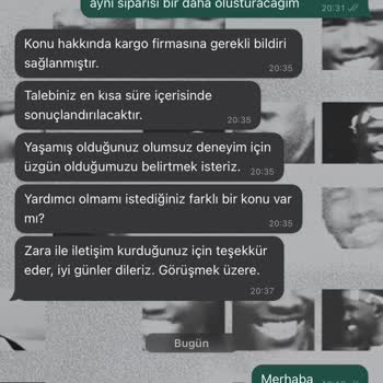 Zara Kargoist Teslim Edilmeyen Kaybolan Kargo Fiyaskosu