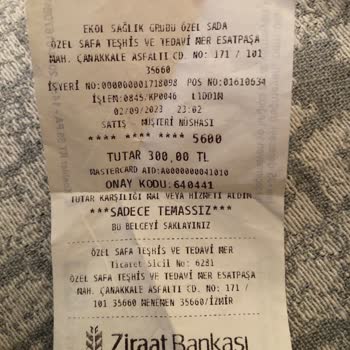 Menemen Ekol Sada Hastanesi Ücret İadesi Sorunu