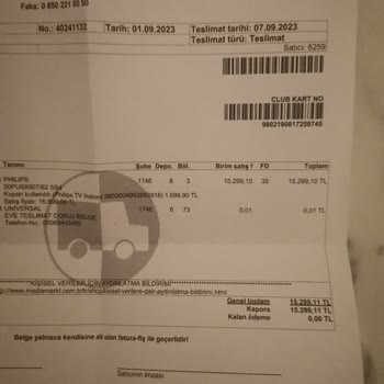 Media Markt Ürün Teslimatı Gecikmesi