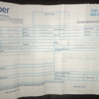 Casper Telefonumun Tamiri Veya Muadili İstiyorum