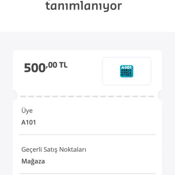 Sodexo A101 Çeki Tanımlanıyor Ama Kullanılamıyor