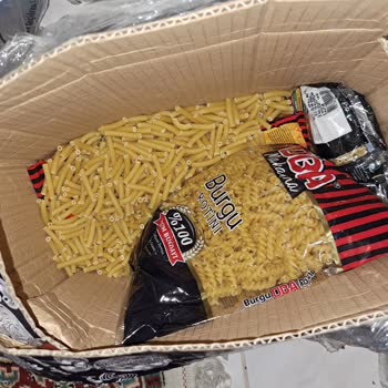 Oba Makarna Açık Paket Makarna Yolladı