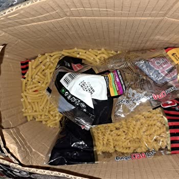 Oba Makarna Açık Paket Makarna Yolladı