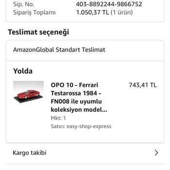 Amazonda İptal Seçeneği Çıkmıyor