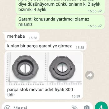 Einhell Marka Şarjlı Süpürgenin Filtre Tırnakları Kırılıyor