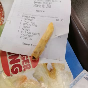Burger King Teki Marullara Dikkat Ediniz