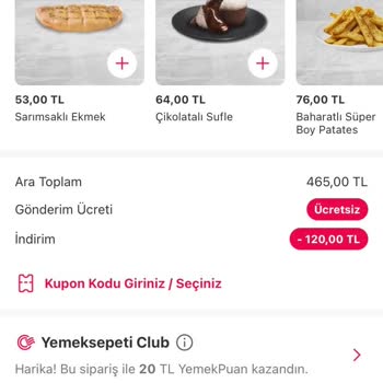 Yemeksepeti'nde Kampanyalı Ürünler Sepette Farklı Fiyatlarda Çıkıyor