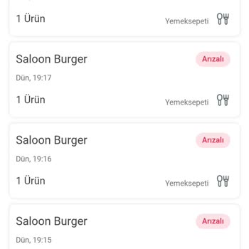 Yemeksepeti Karttan Para Çekildi Ama Sipariş Alınmadı