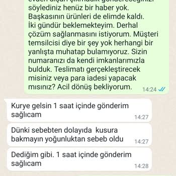 Şok Market Yanlış Sipariş