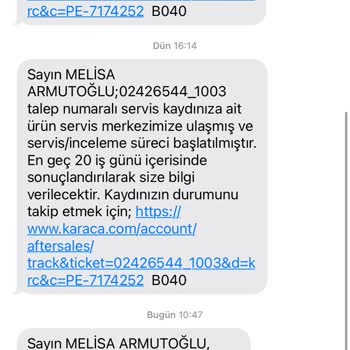 Karaca Züccaciye Karaca Markasının Müşteri Mağduriyeti