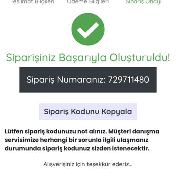 Tabdiko Satın Aldığım Ürünü Göndermiyorlar