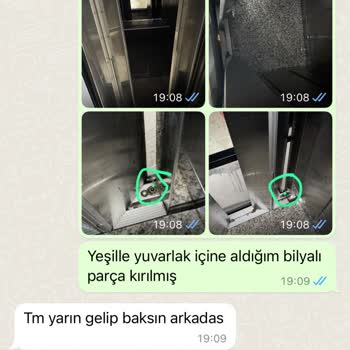Beko Ürünümü Asansör İle Taşımışlar Ve Kapağı Kırmışlar