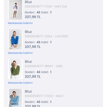 Muni Muni LCW Olmayan Ürünlerin Satışı