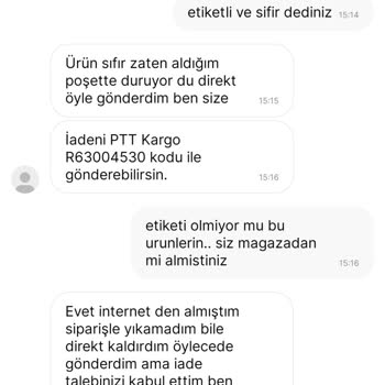 Gardrops İade PTT Kargoda Kayıp