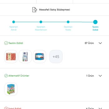 A101 Teslim Edilmeyen Şiparişin Teslim Edildi Gözükmesi