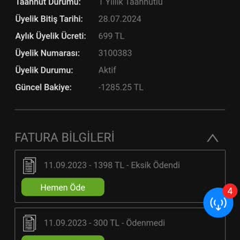 Macfit (Ankara) Üyeliği İptal Edip, Sonrada Fahiş Para İstendi