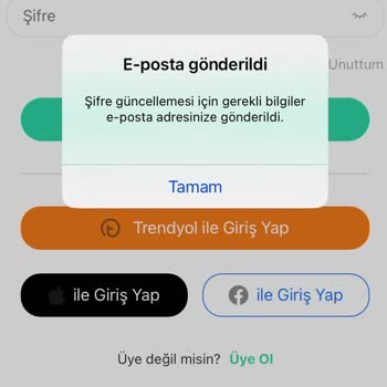 Dolap Gmail'e Şifre Yenileme Linki