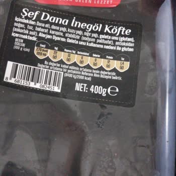 A101 Yenilen Köftelerin Sağlıklı Olup Olmadığı Bir Muamma