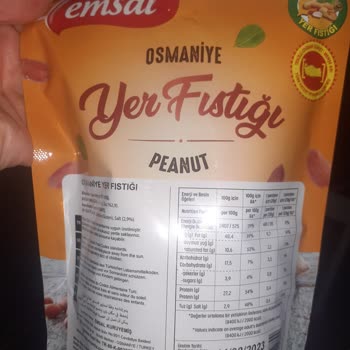 Emsal Kuruyemiş Emsal Osmaniye Yer Fıstığı Çok Bozuk Ve Küflü